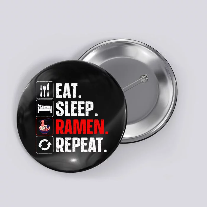 Cool Ra Design Japanese Ra Noodles Lover Button