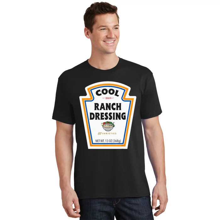 Cool Ranch Dressing Bottle Label Funny Halloween Costume T-Shirt