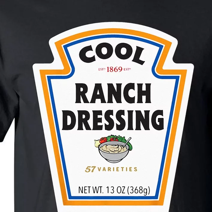 Cool Ranch Dressing Bottle Label Funny Halloween Costume Tall T-Shirt