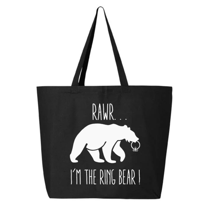 Cute Rehearsal Dinner For Ring Bearer 25L Jumbo Tote