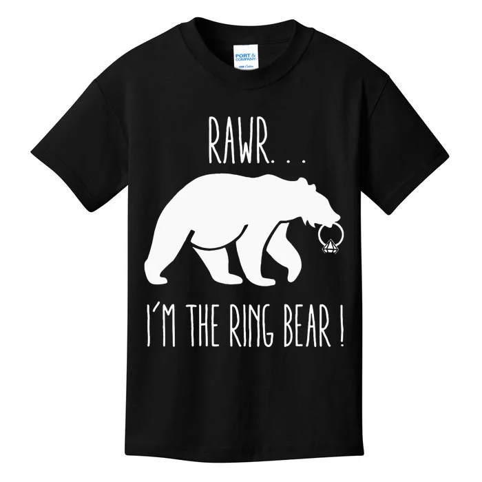 Cute Rehearsal Dinner For Ring Bearer Kids T-Shirt