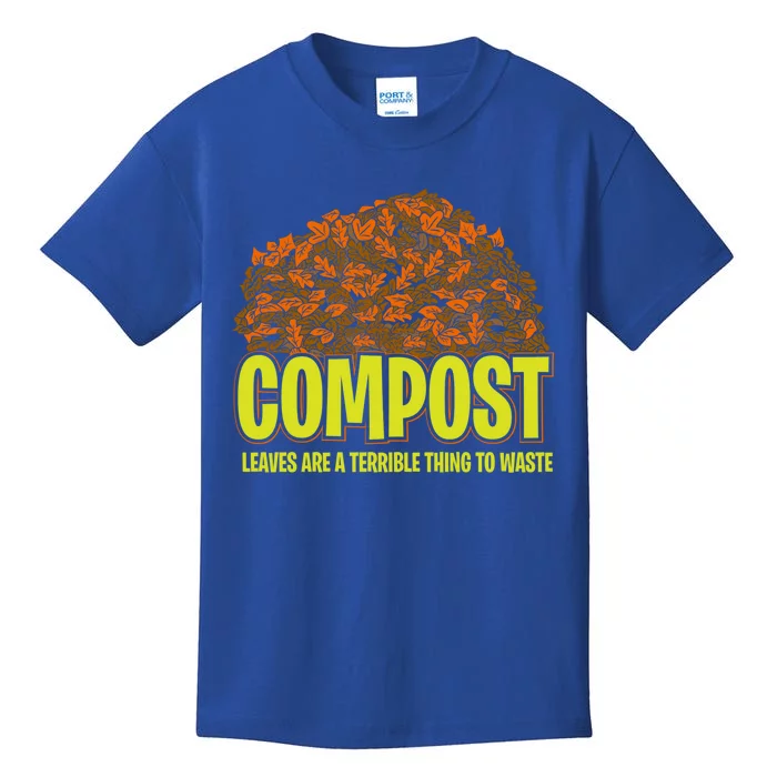 Composting Recycling Earth Day Compost Recycle Gift Kids T-Shirt