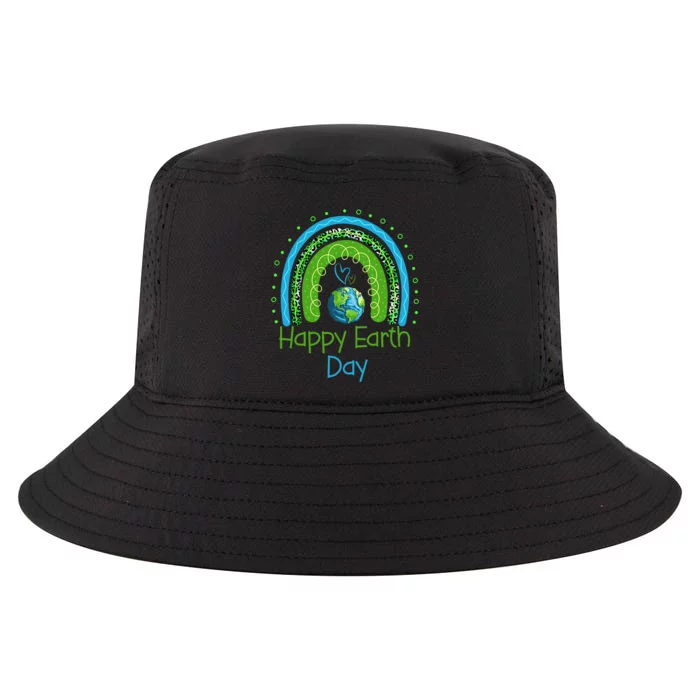 Cute Rainbow Earth Lover Cool Comfort Performance Bucket Hat