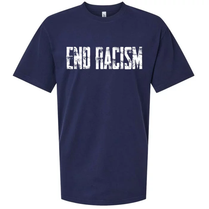 Civil Rights End Racism Protestor AntiRacist Sueded Cloud Jersey T-Shirt