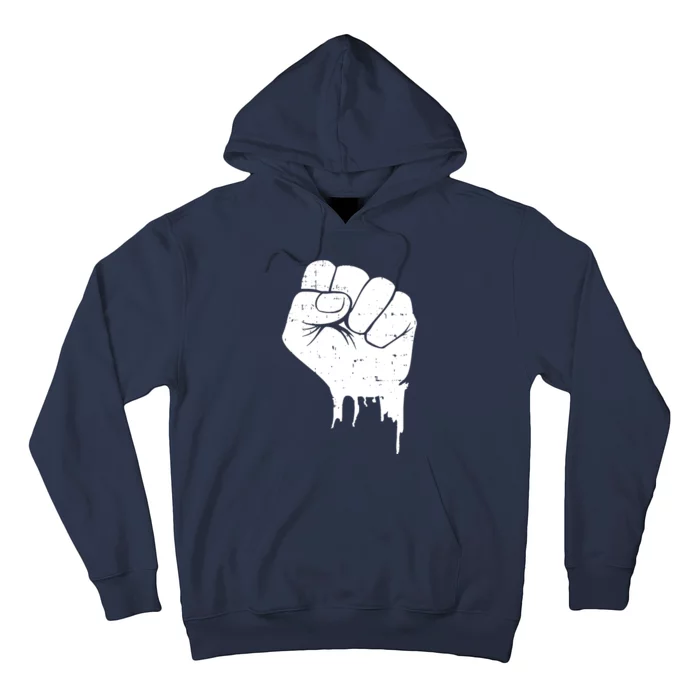 Civil Rights Equality Freedom Justice Fist BLM Power Hoodie