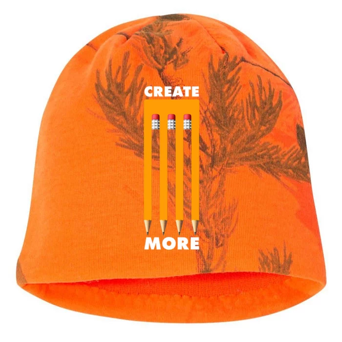 Create More Optical Illusion Pencils Kati - Camo Knit Beanie