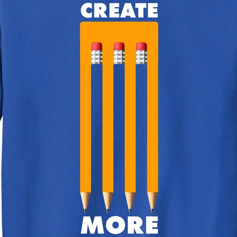 Create More Optical Illusion Pencils Sweatshirt