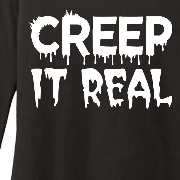 Creep It Real Womens CVC Long Sleeve Shirt