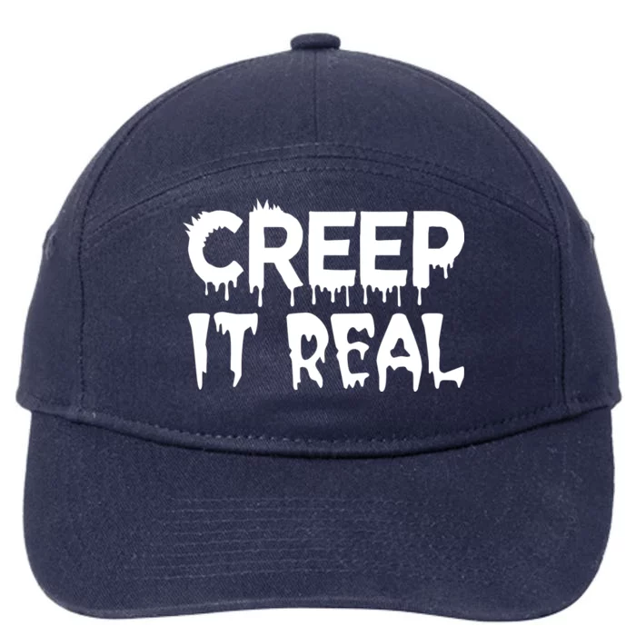 Creep It Real 7-Panel Snapback Hat