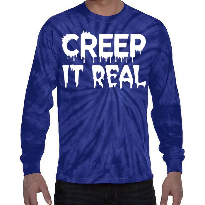 Creep It Real Tie-Dye Long Sleeve Shirt