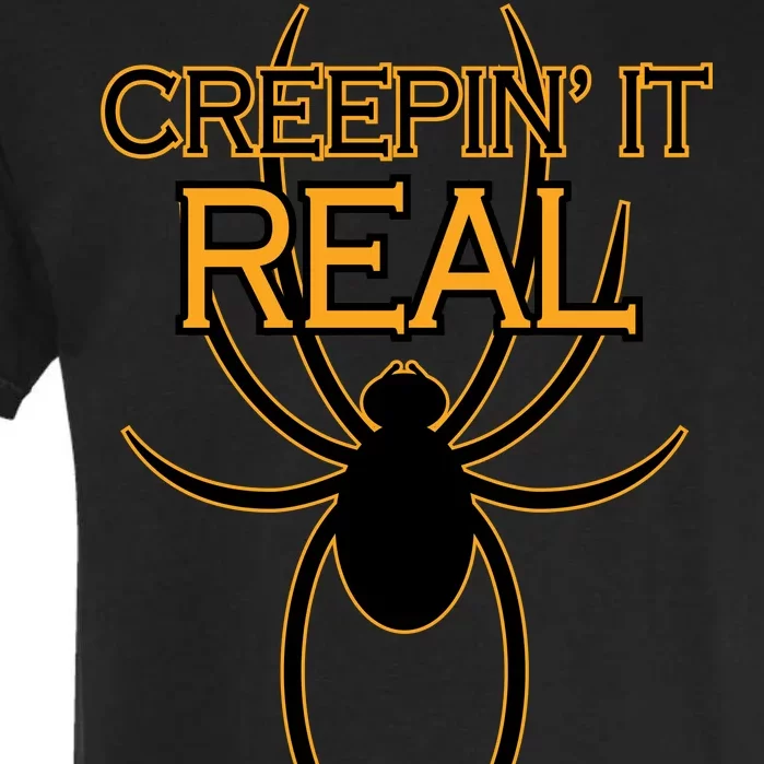 Creepin It Real Spider Garment-Dyed Heavyweight T-Shirt