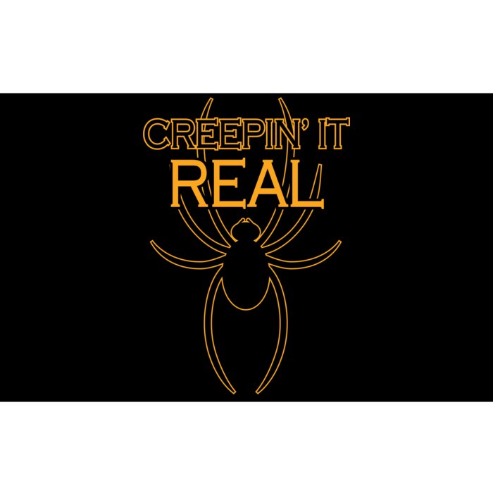 Creepin It Real Spider Bumper Sticker