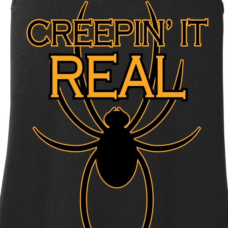 Creepin It Real Spider Ladies Essential Tank