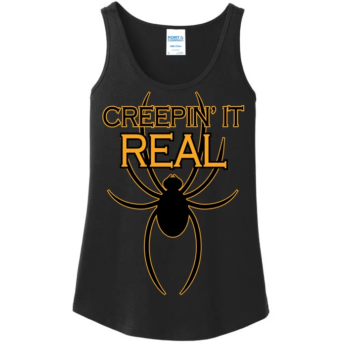 Creepin It Real Spider Ladies Essential Tank