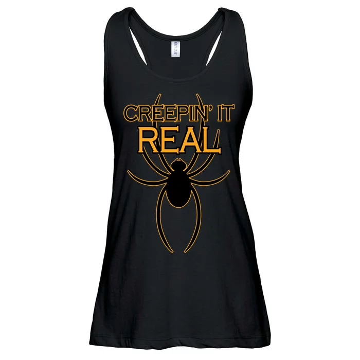 Creepin It Real Spider Ladies Essential Flowy Tank