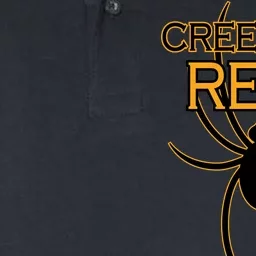 Creepin It Real Spider Softstyle Adult Sport Polo