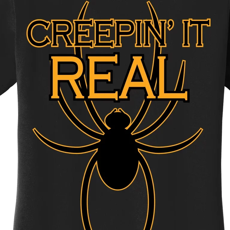 Creepin It Real Spider Women's T-Shirt