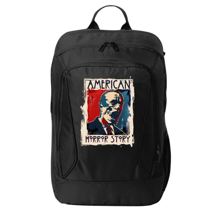 Creepy American Horror Story Zombie President Biden City Backpack