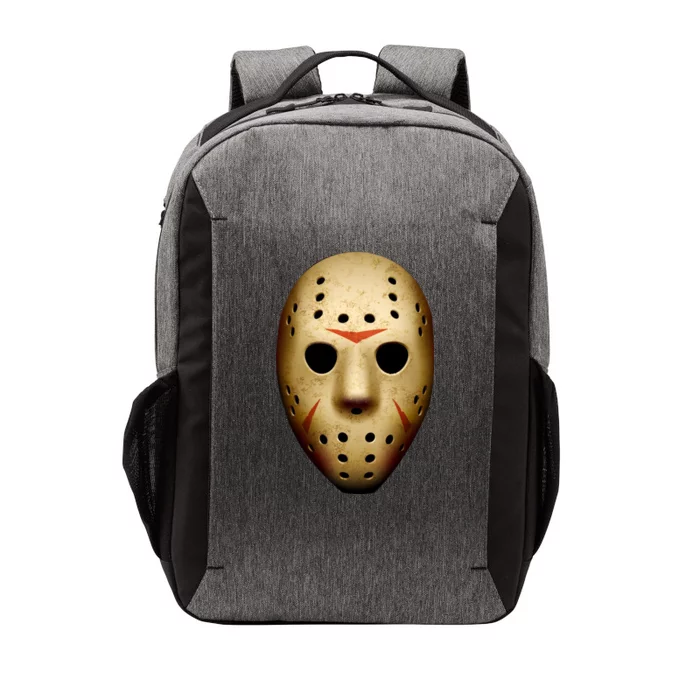 Creepy Goalie Hockey Halloween Mask Vector Backpack