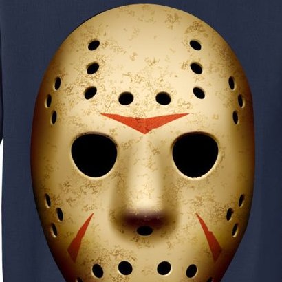 Creepy Goalie Hockey Halloween Mask Sweatshirt