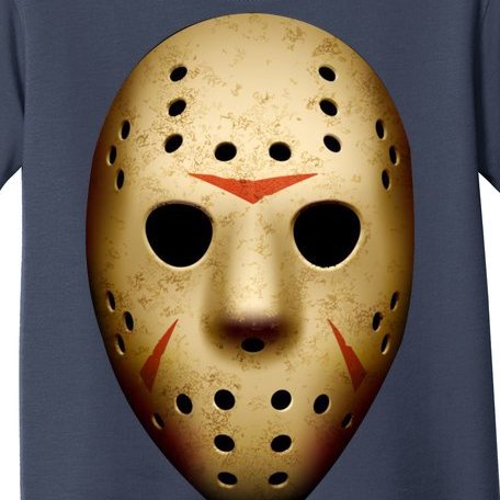 Creepy Goalie Hockey Halloween Mask Toddler T-Shirt