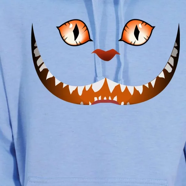 Creepy Halloween Cat Face Unisex Surf Hoodie