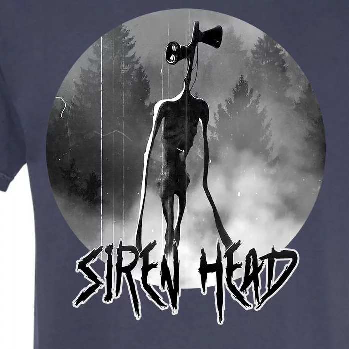 Creepy Siren Head Horror Garment-Dyed Heavyweight T-Shirt