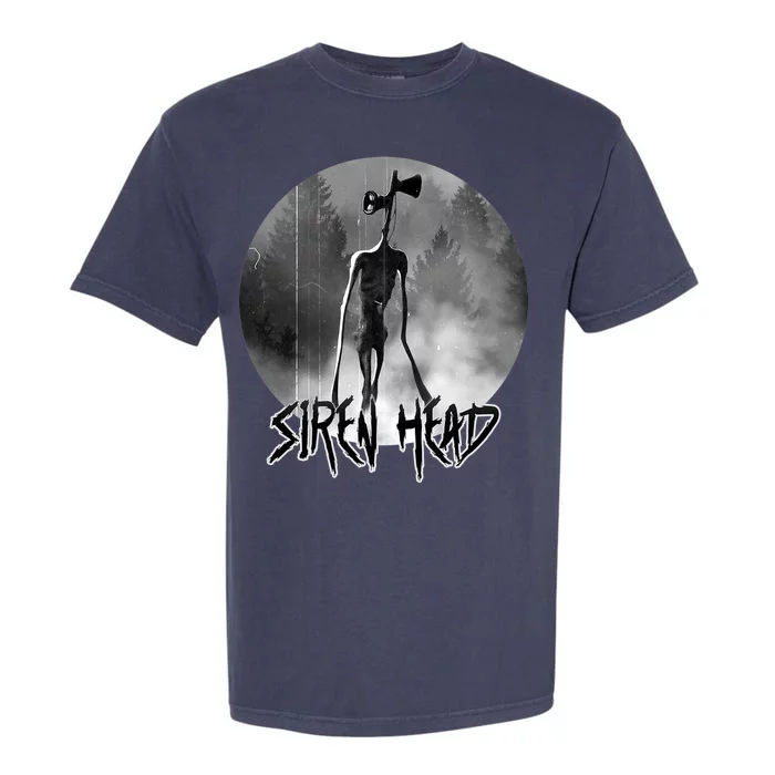 Creepy Siren Head Horror Garment-Dyed Heavyweight T-Shirt