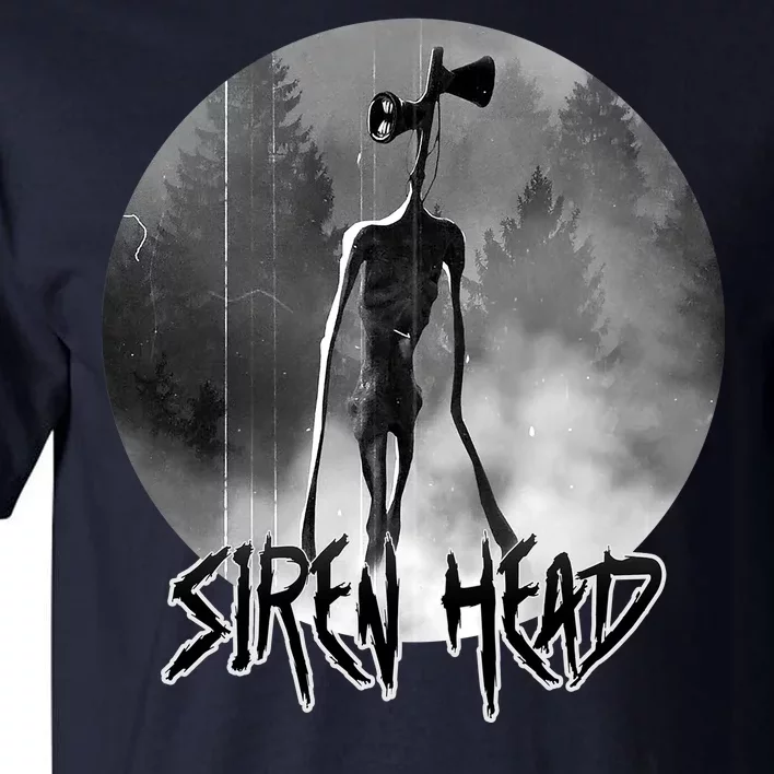 Creepy Siren Head Horror Tall T-Shirt