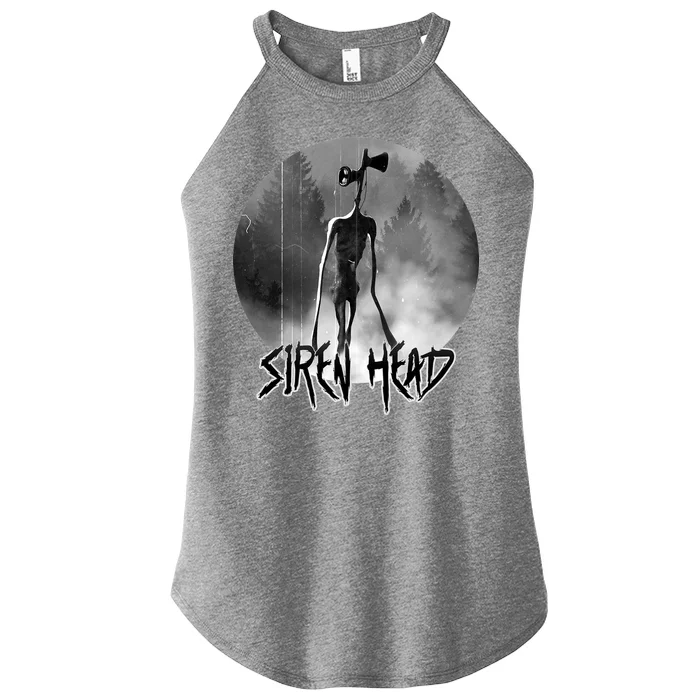 Creepy Siren Head Horror Women’s Perfect Tri Rocker Tank