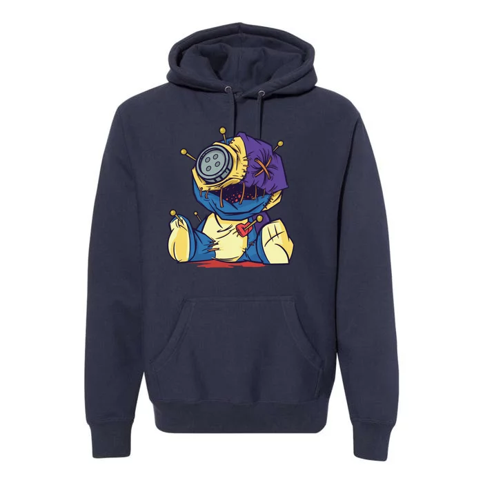 Creepy Voodoo Doll Premium Hoodie