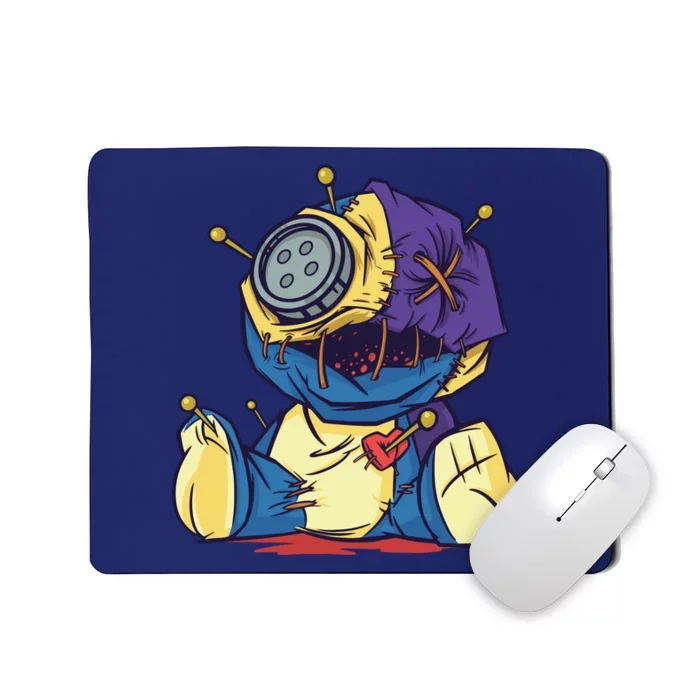 Creepy Voodoo Doll Mousepad