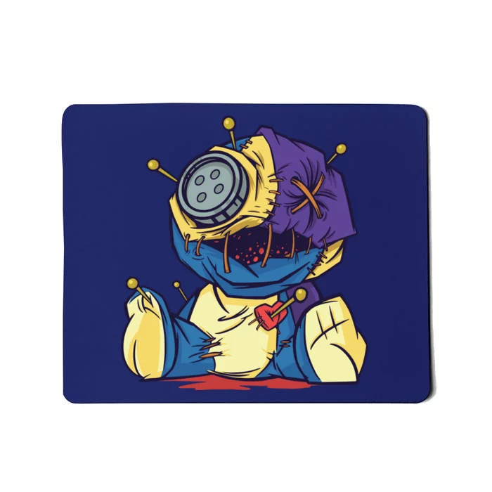 Creepy Voodoo Doll Mousepad