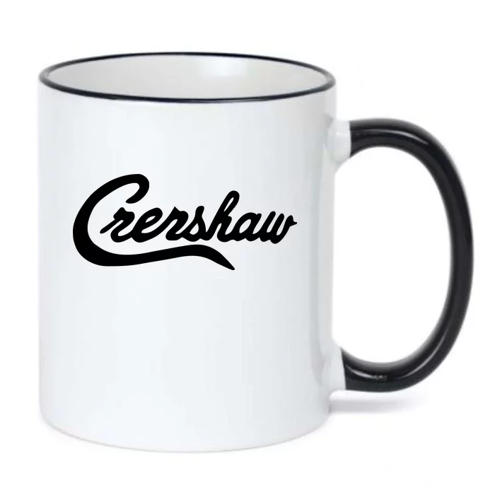 Crenshaw California Black Color Changing Mug