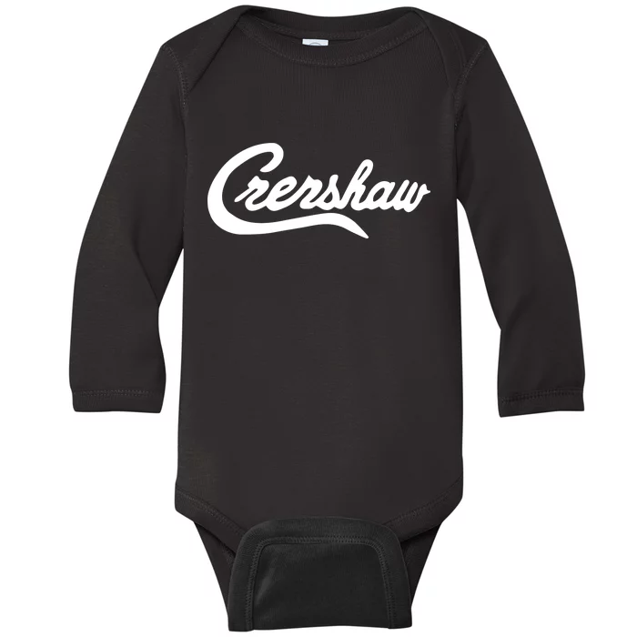 Crenshaw California Baby Long Sleeve Bodysuit