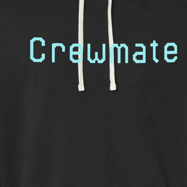 Crewmate Meme Among Us Garment-Dyed Fleece Hoodie