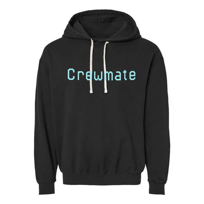 Crewmate Meme Among Us Garment-Dyed Fleece Hoodie