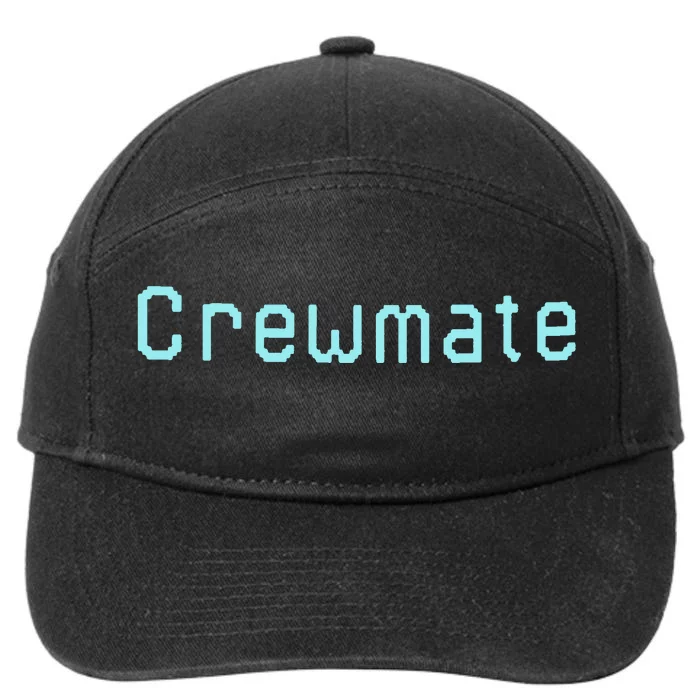 Crewmate Meme Among Us 7-Panel Snapback Hat