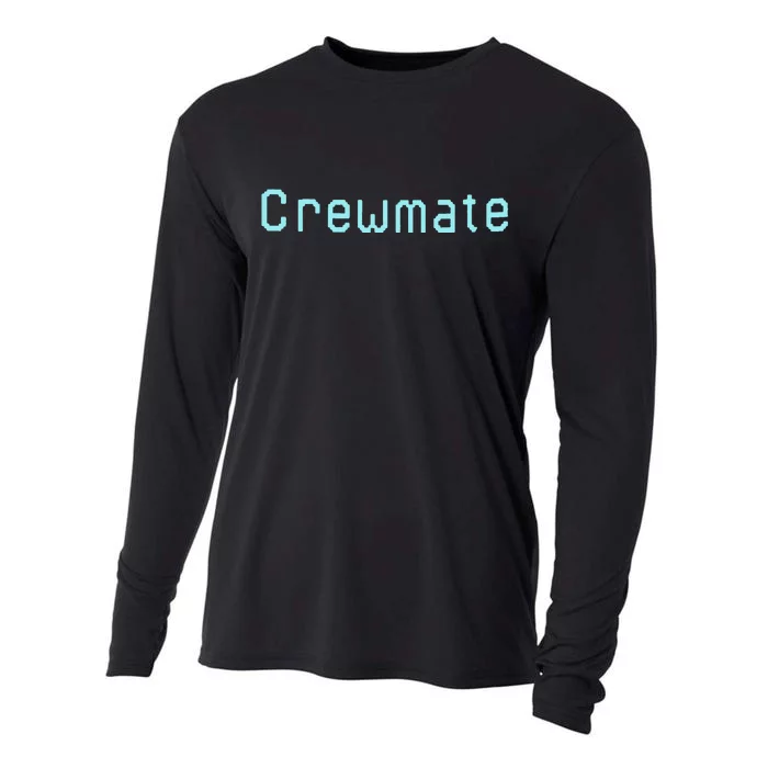 Crewmate Meme Among Us Cooling Performance Long Sleeve Crew