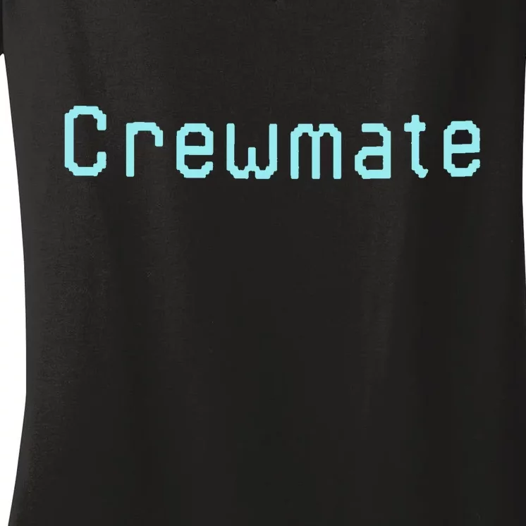 Crewmate Meme Among Us Women's V-Neck T-Shirt