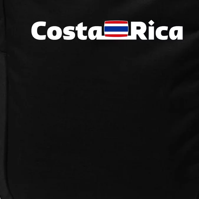 Costa Rica Flag Gift Impact Tech Backpack