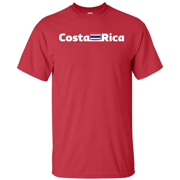 Costa Rica Flag Gift Tall T-Shirt