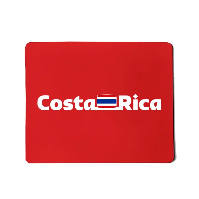 Costa Rica Flag Gift Mousepad