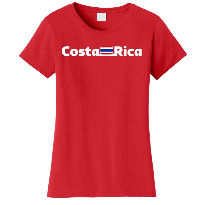 Costa Rica Flag Gift Women's T-Shirt