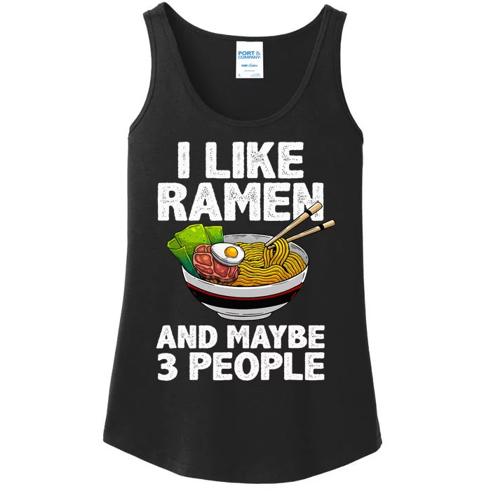 Cool Ra For  Anime Ra Noodle Soup Cup Noodles Ladies Essential Tank