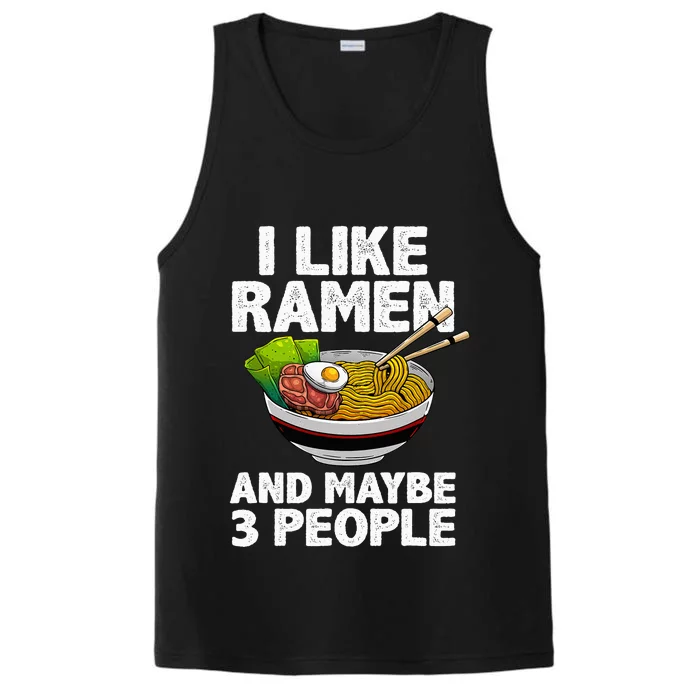 Cool Ra For  Anime Ra Noodle Soup Cup Noodles Performance Tank