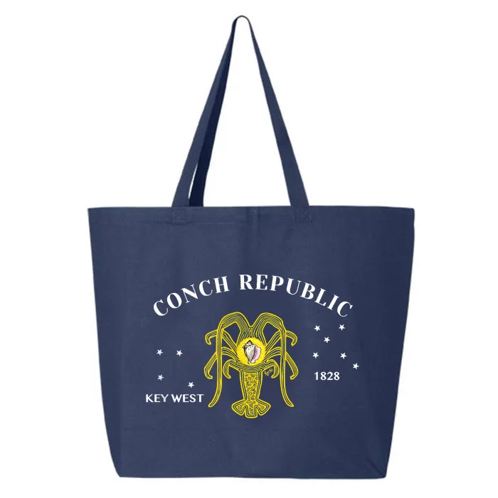 Conch Republic Flag Lobster Florida Keys Lobster Season 25L Jumbo Tote