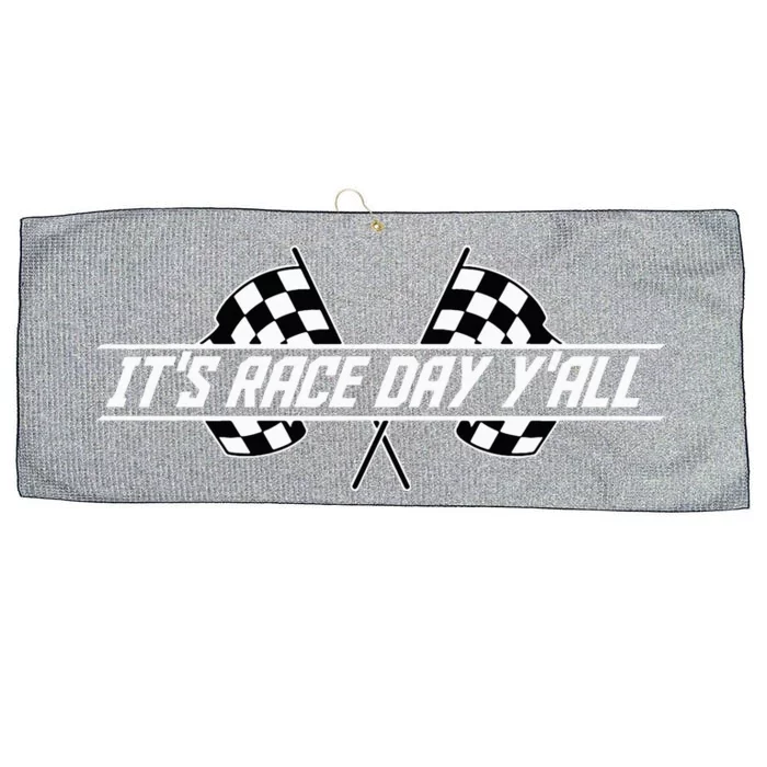 Car Racing Flag Finish Line Checkered Automobile Sport Racer Large Microfiber Waffle Golf Towel