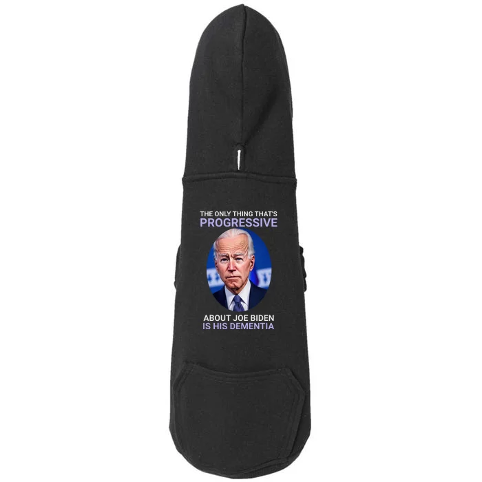 Conservative Republican Funny Anti Joe Biden Doggie 3-End Fleece Hoodie