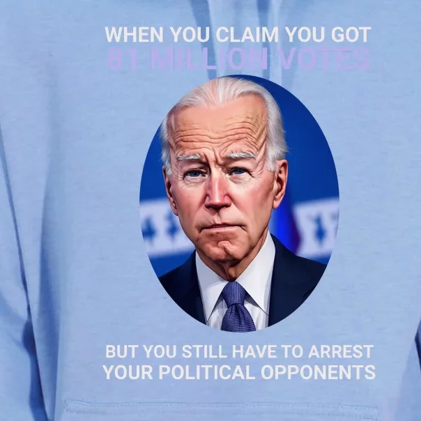 Conservative Republican Funny Anti Joe Biden Unisex Surf Hoodie